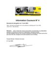 Information aux coureurs n&deg;4