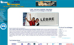 Le Tour de Bretagne � la Voile avec Ouest-France 2005