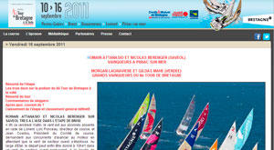 Le Tour de Bretagne � la Voile avec Ouest-France 2011